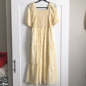 Lovely yellow smocked dress from Baltic Born